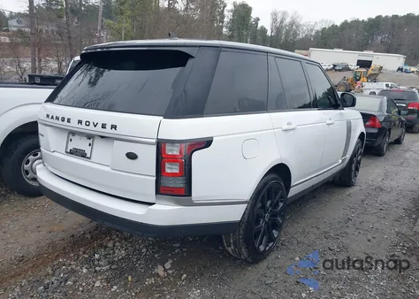 2016 Land Rover Range Rover Diesel Hse from USA, damaged, VIN SALGS2KF5GA251373
